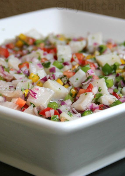 Ceviche - All it Takes is very fresh fish